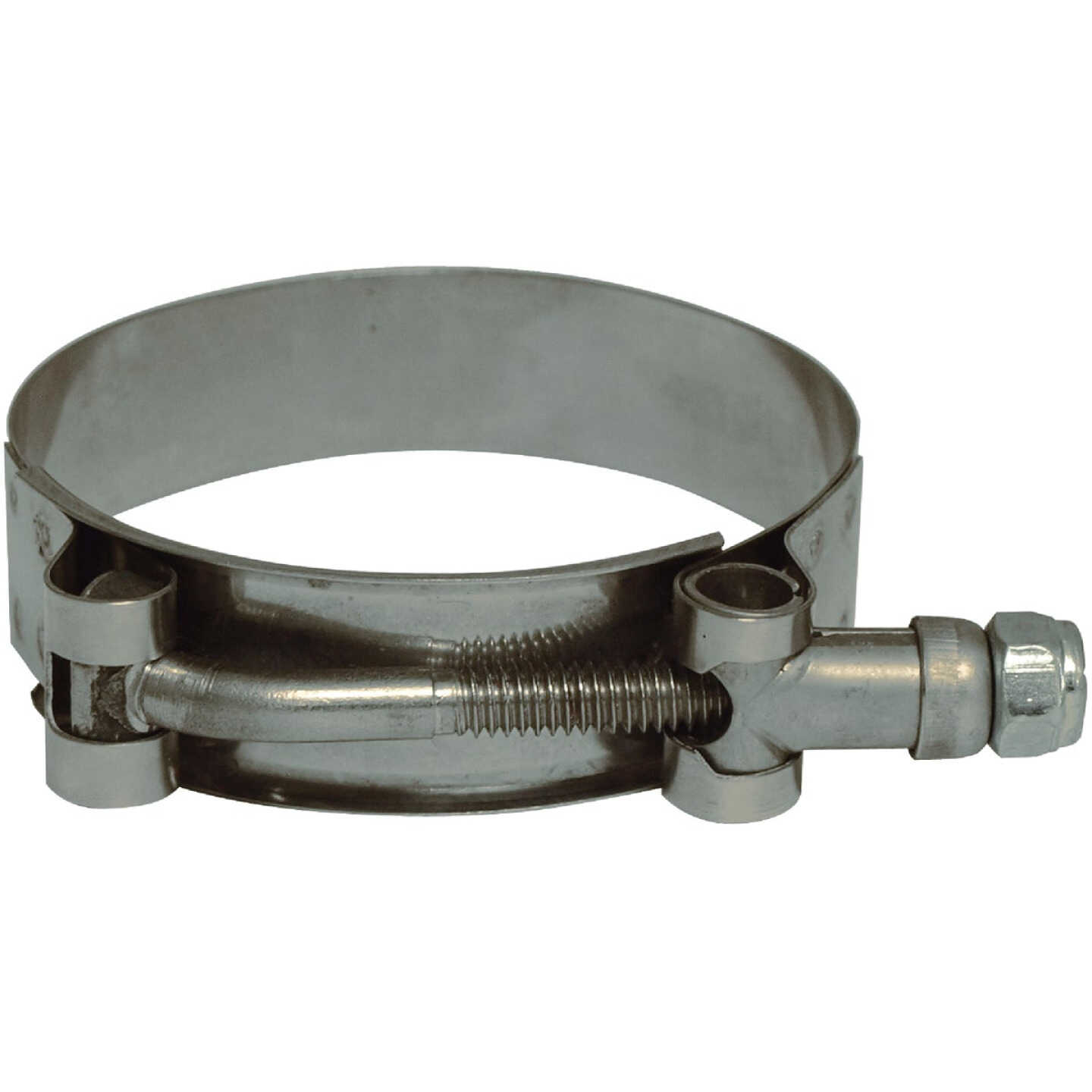 Apache 2-3/16 In. x 2-1/2 In. Stainless Steel T-Bolt Clamp Image 1