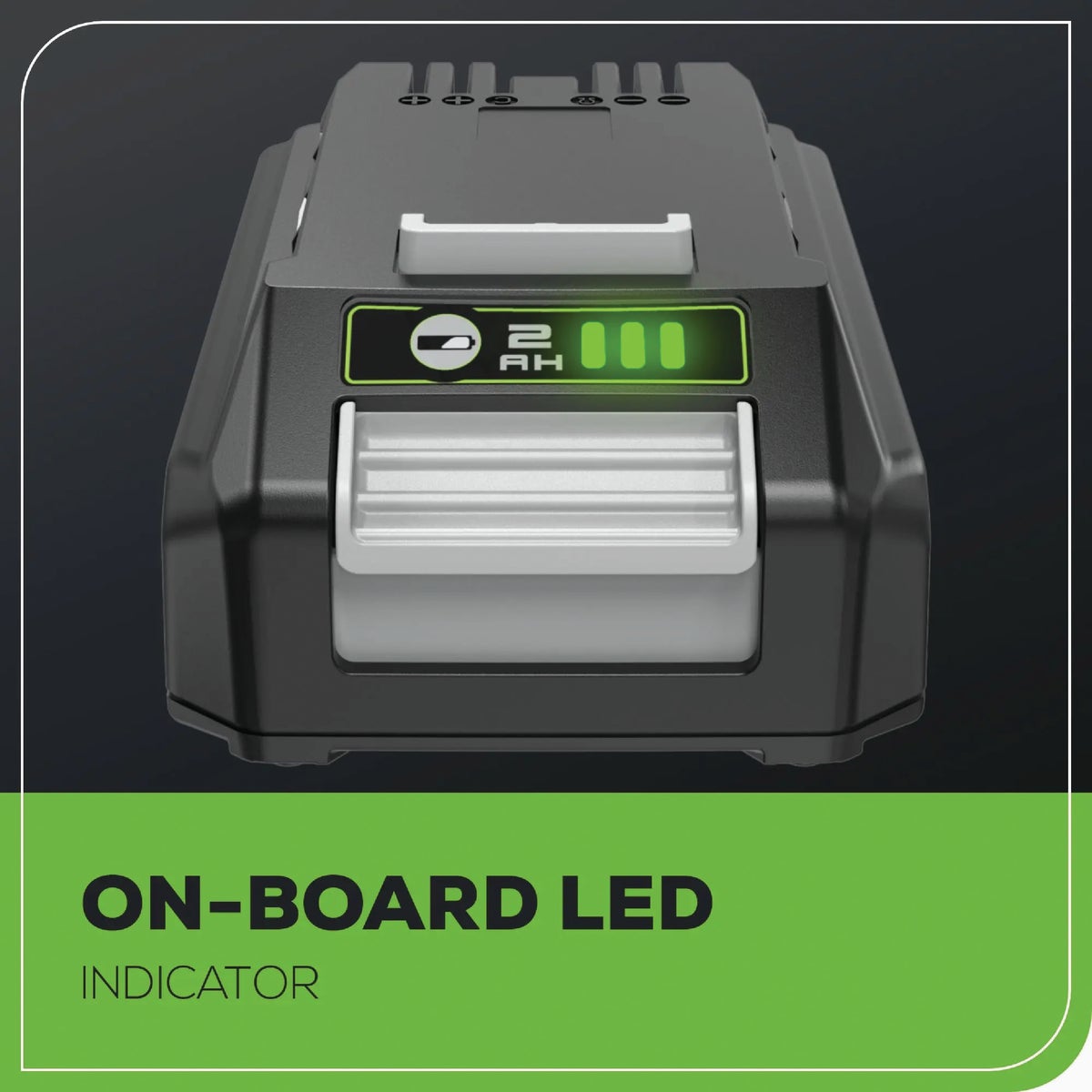 Greenworks 24V 2.0 Ah USB Battery Image 4