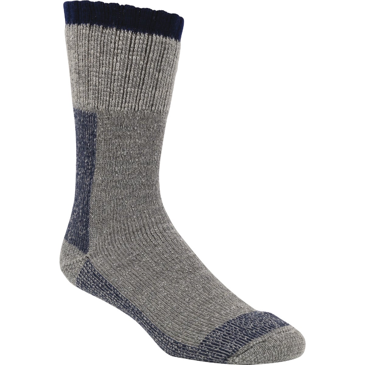 Railroad Sock Men's Navy Stripe Wool Sock