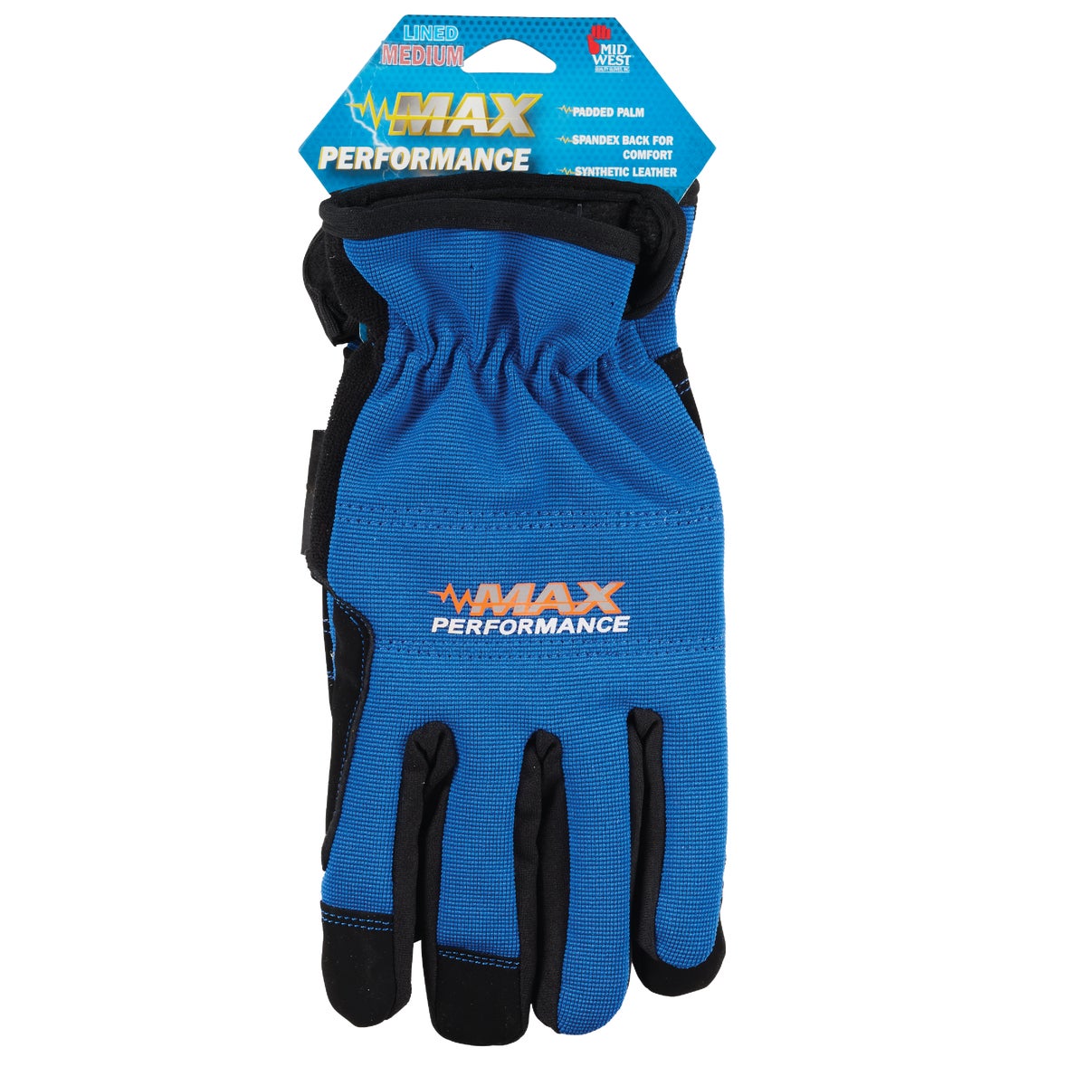 Midwest Gloves & Gear Max Performance Men's Medium Thinsulate Lined Work Glove Image 2