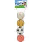 Boss Pet Digger's Rubber Sports Ball (4-Pack) Image 2