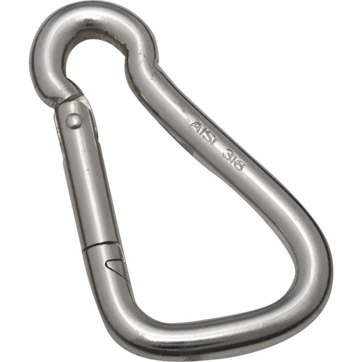 National Hardware 2-3/8 In. Stainless Steel Interlocking Spring Snaps Image 1