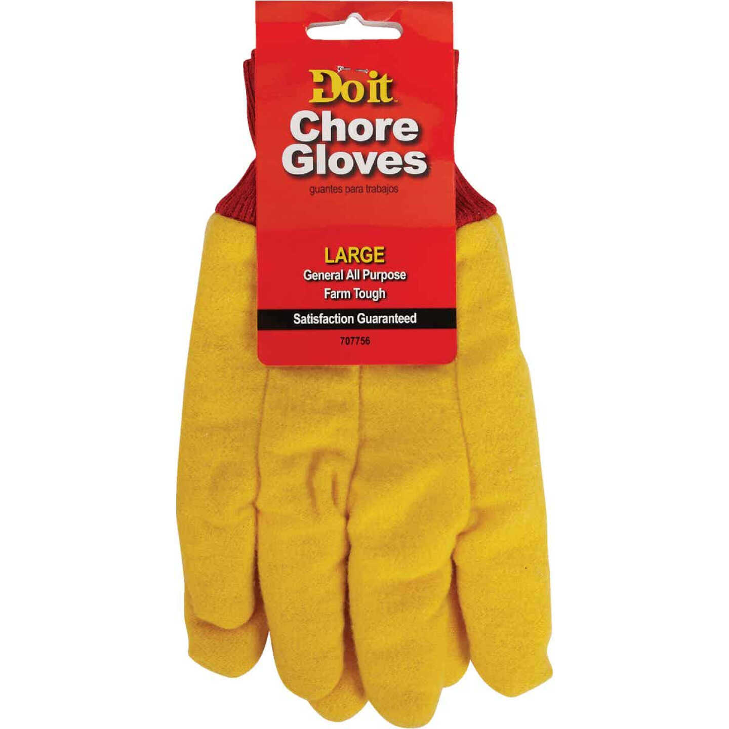 Do it Men's Large Fleece Chore Glove Image 3