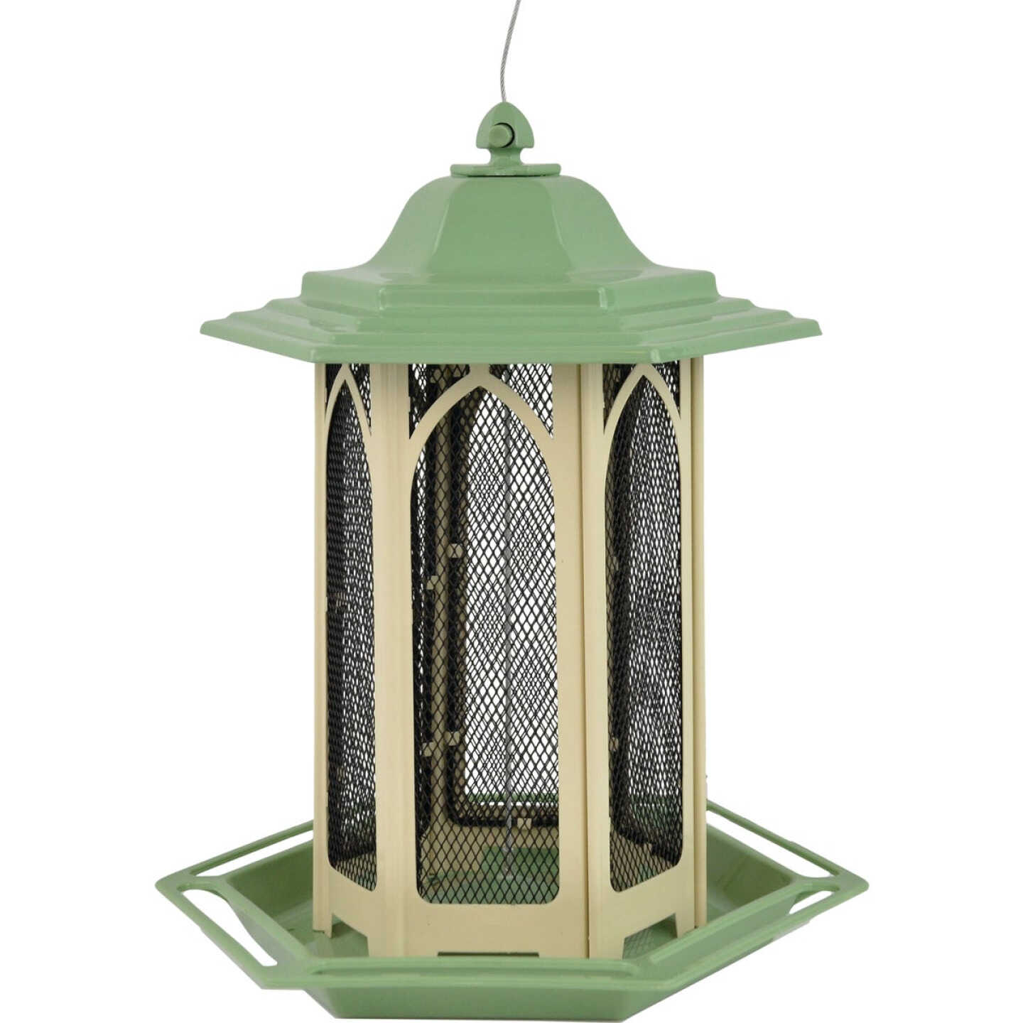 Perky-Pet Pistachio 3.5 Lb. Capacity Gazebo Bird Feeder Image 1