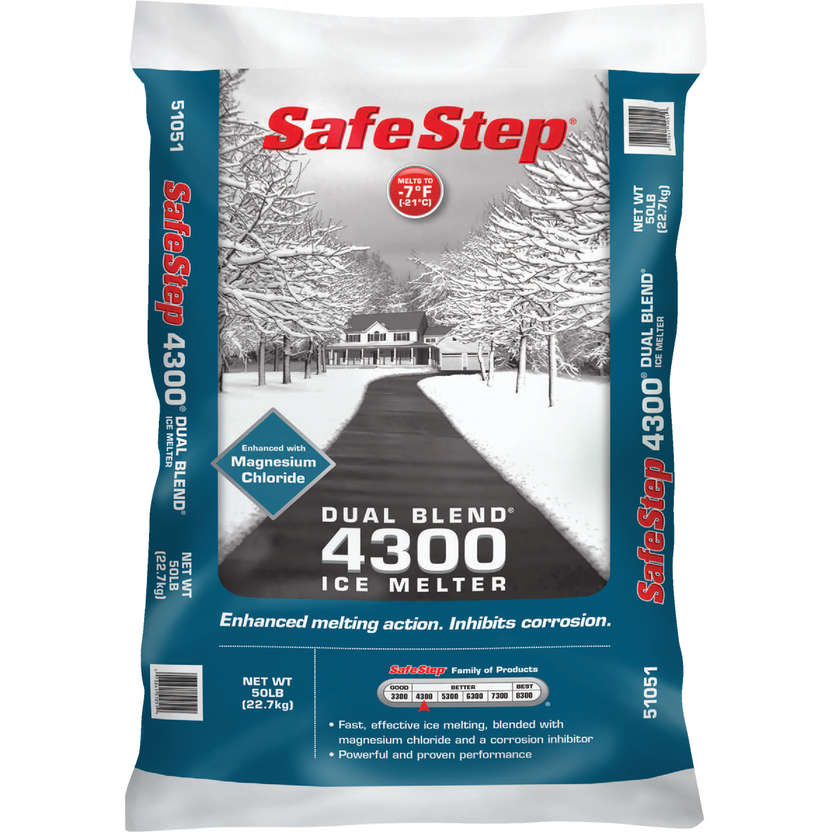 Safe Step Dual Blend 4300 50 Lb. Ice Melt Pellets