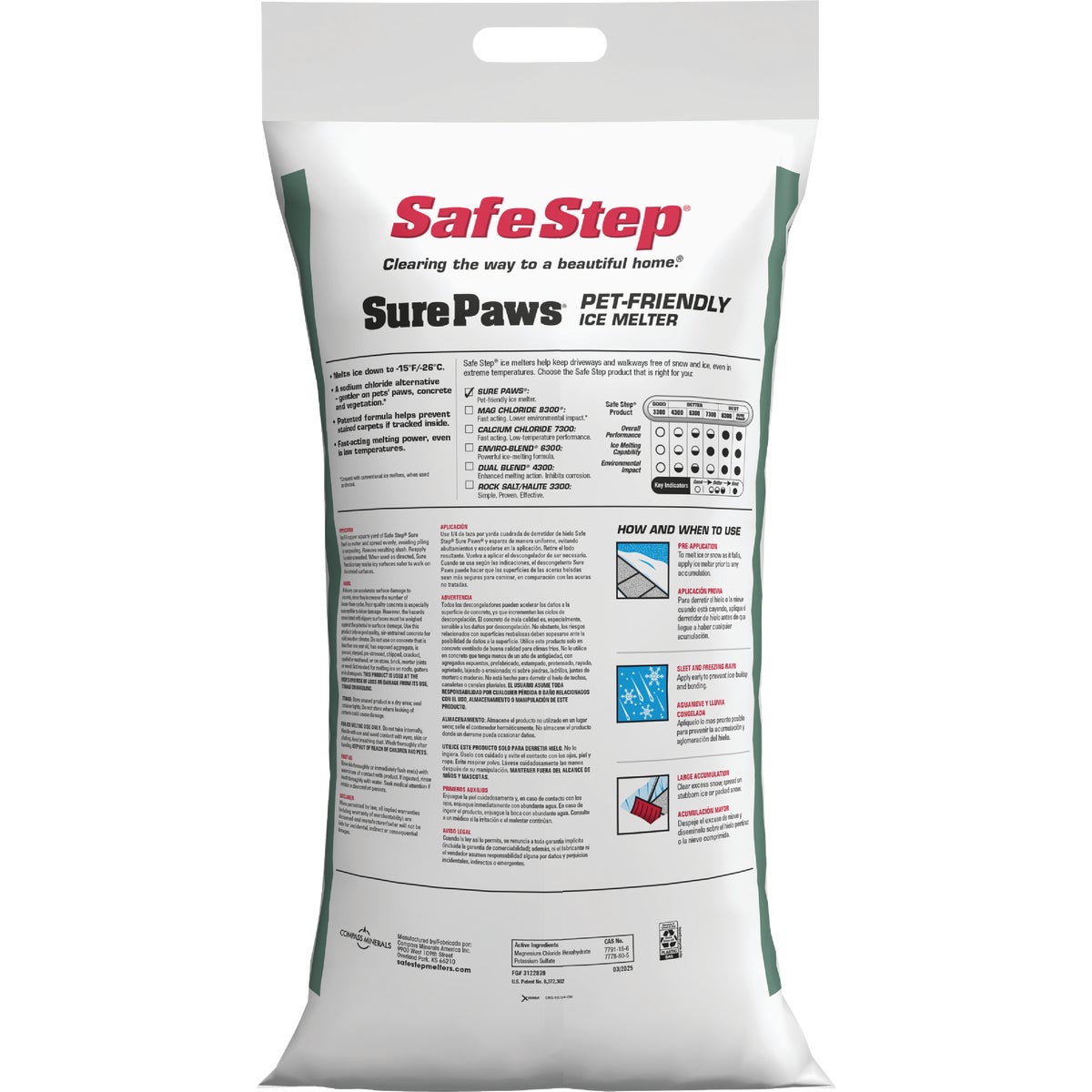 Safe Step Sure Paws 20 Lb. Ice Melt Pellets Image 3