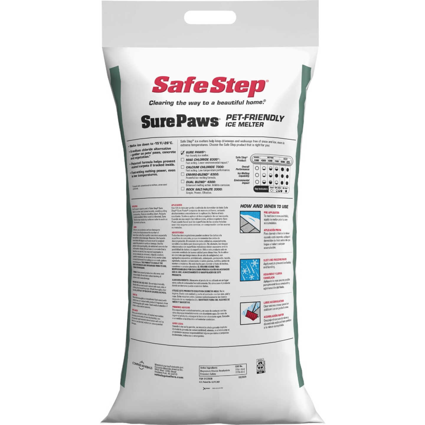 Safe Step Sure Paws 20 Lb. Ice Melt Pellets Image 3