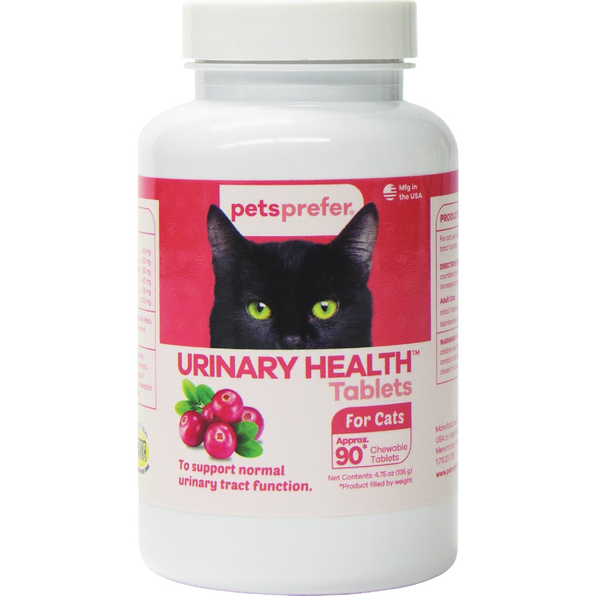 Pets Prefer Urinary Health Tablets for Cats (90-Count) Image 1