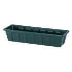 Novelty Poly-Pro 24 In. Polypropylene Hunter Green Flower Box Planter Image 1