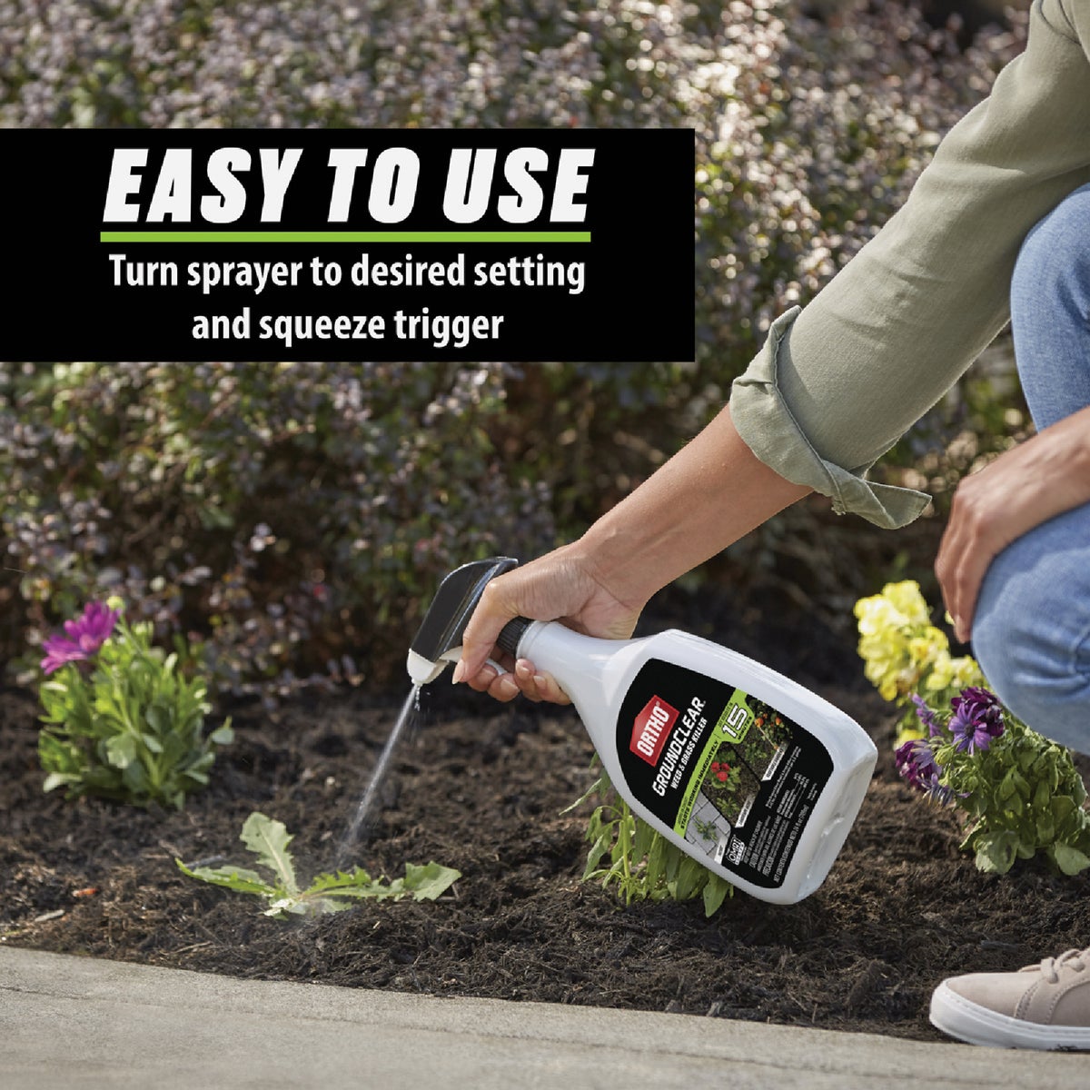 Ortho GroundClear 24 Oz. Trigger Spray Weed & Grass Killer Image 7