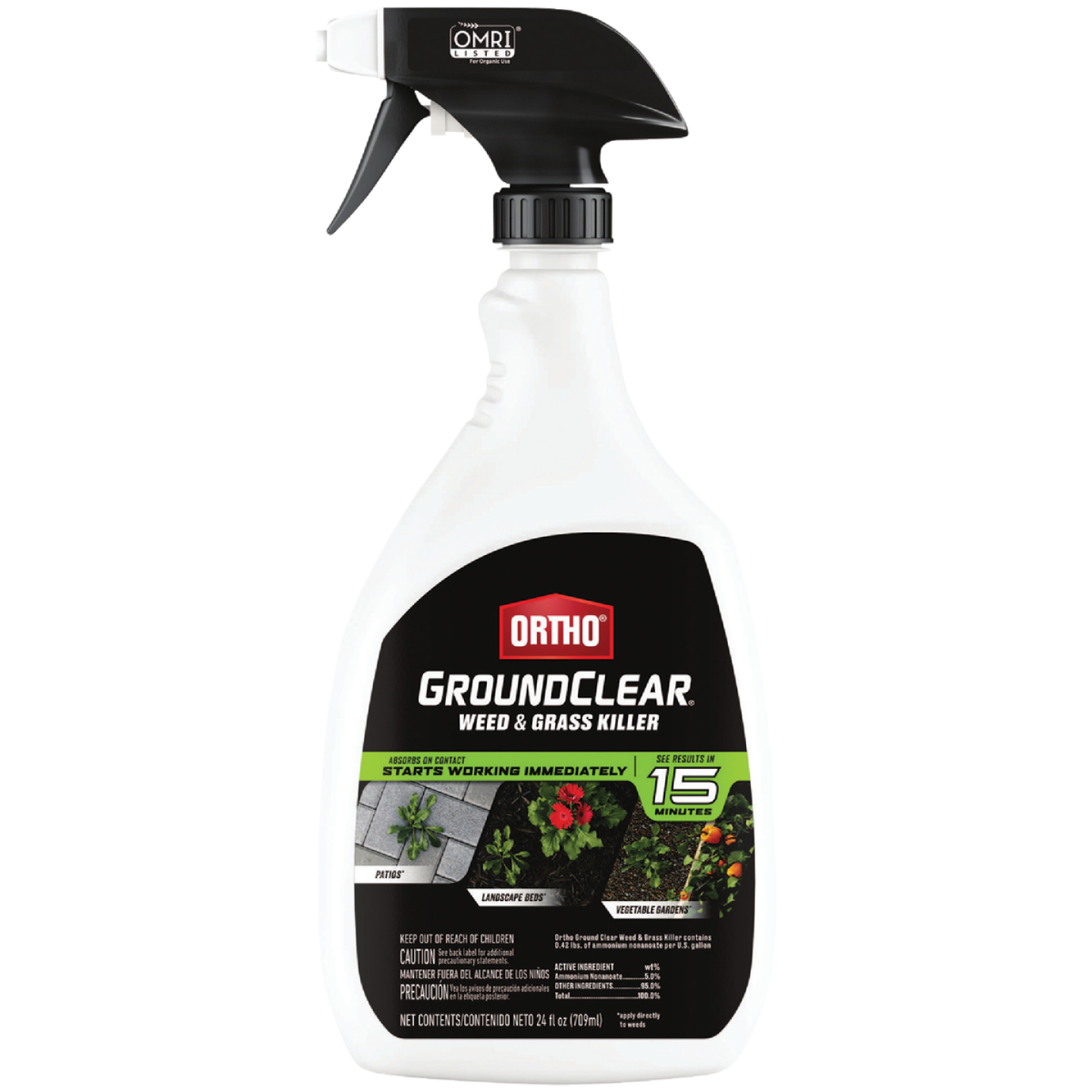 Ortho GroundClear 24 Oz. Trigger Spray Weed & Grass Killer Image 1