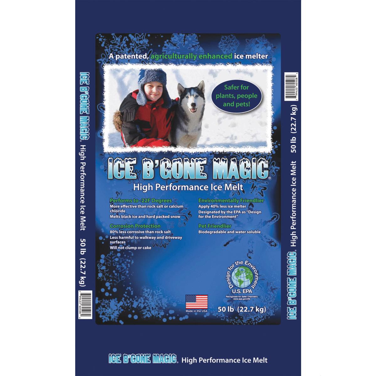 50LB ICE B GONE ICE MELT