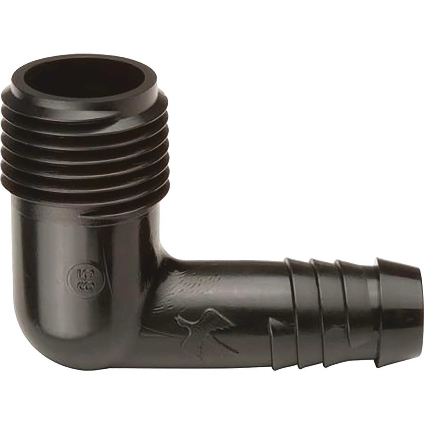 Rain Bird EZ Pipe 1/2 In. MNPT x 1/2 In. Barbed Poly Elbow (10-Pack) Image 1