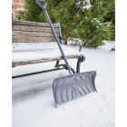 Suncast 24 In. Steel Core Snow Pusher with Wear Strip Image 1
