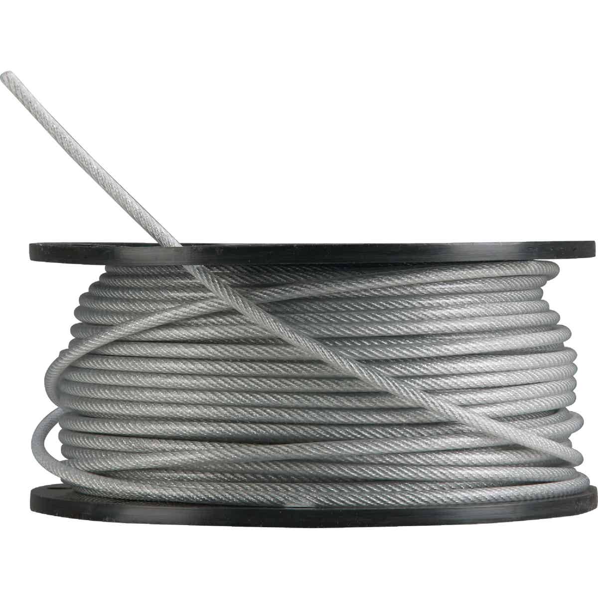 Campbell 1/8 In. x 250 Ft. Vinyl-Coated Galvanized Clothesline Cable Image 2
