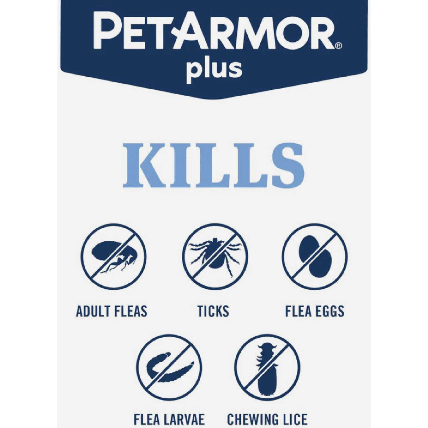 PetArmor Plus For Dogs 22 to 44 Lb. Flea & Tick Topical Treatment (3-Pack) Image 4