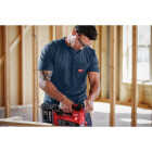 Milwaukee GridIron Men's Medium Blue Short Sleeve Pocket T-Shirt Image 4