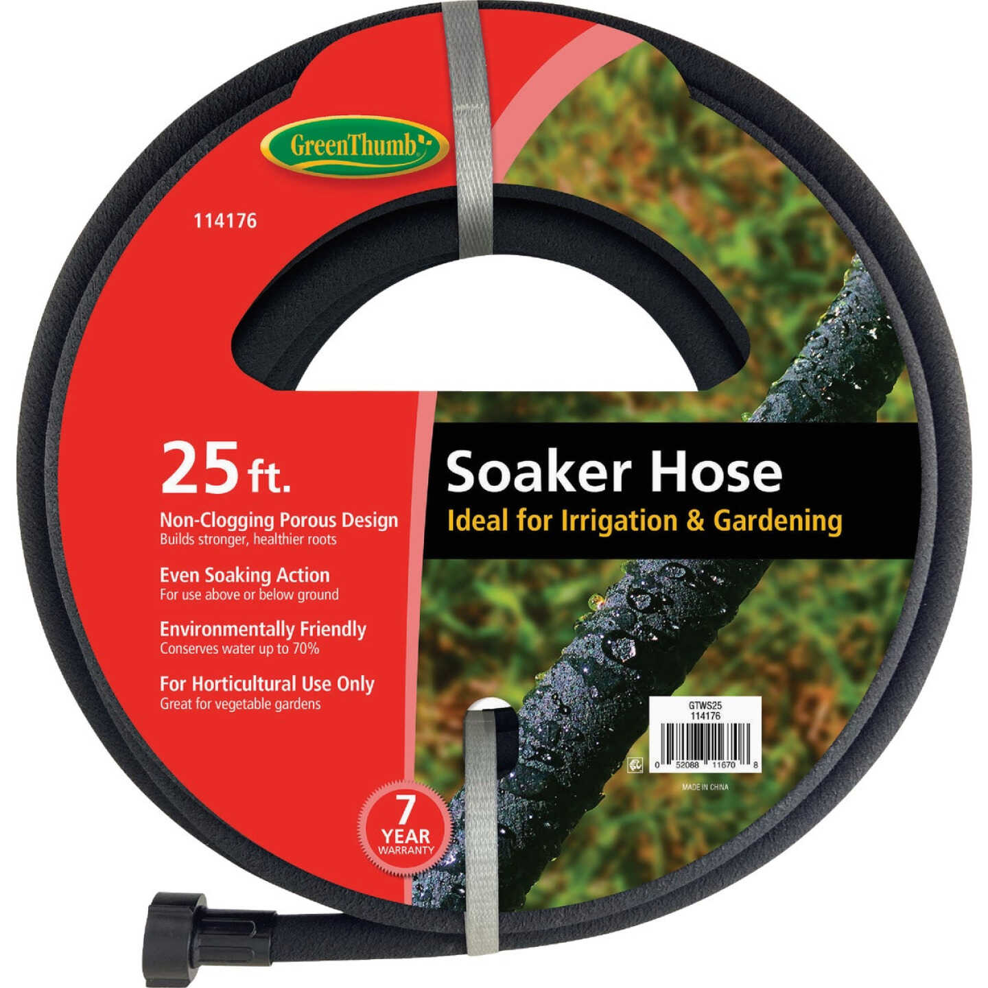 Green Thumb 25 Ft. Soaker Hose Image 1