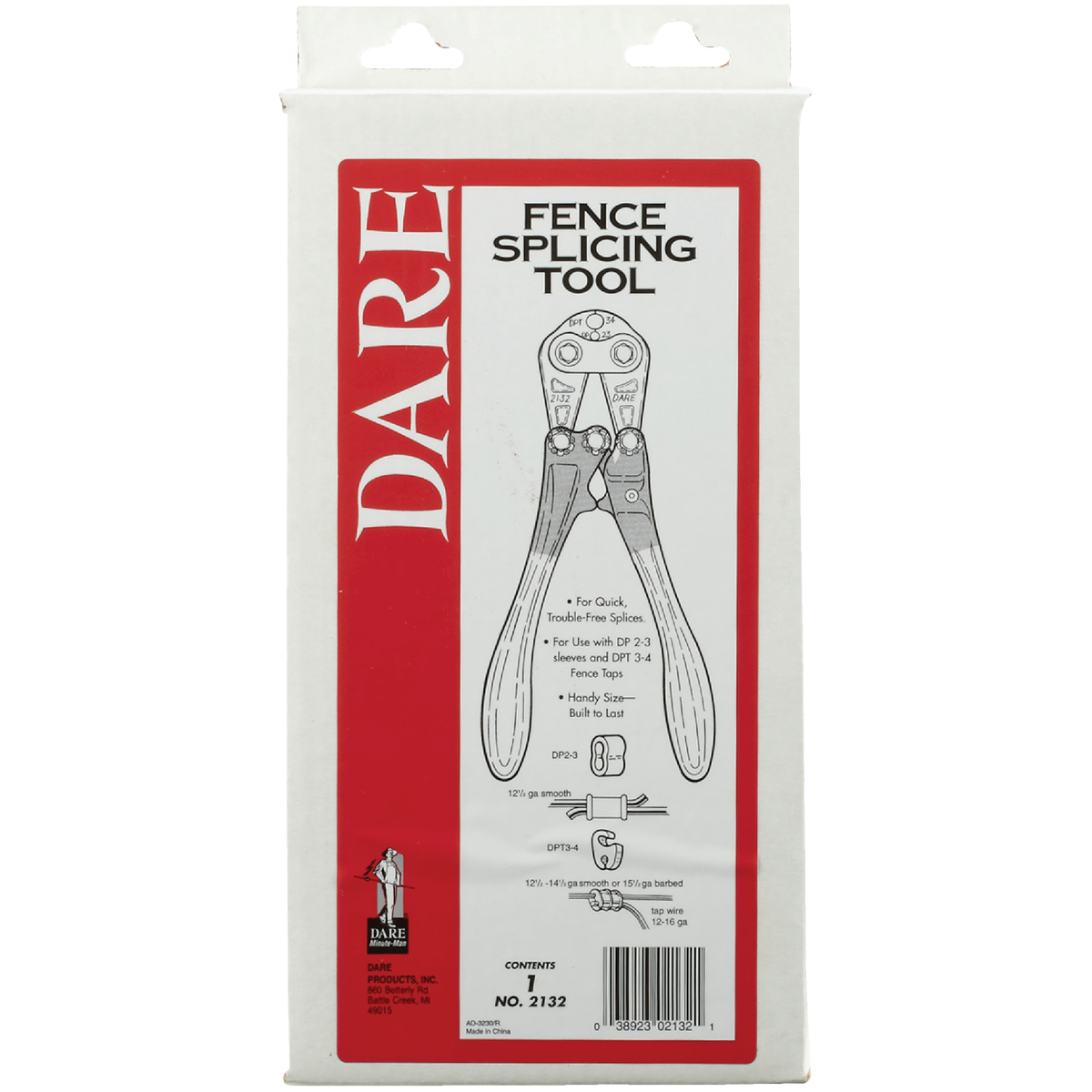 Dare 2-Slot 12 In. Steel Crimping Tool Image 2