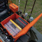 YakAttack BlackPak Pro 16 In. x 16 In. Orange Kayak Fishing Crate Image 2