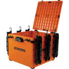 YakAttack BlackPak Pro 16 In. x 16 In. Orange Kayak Fishing Crate Image 3
