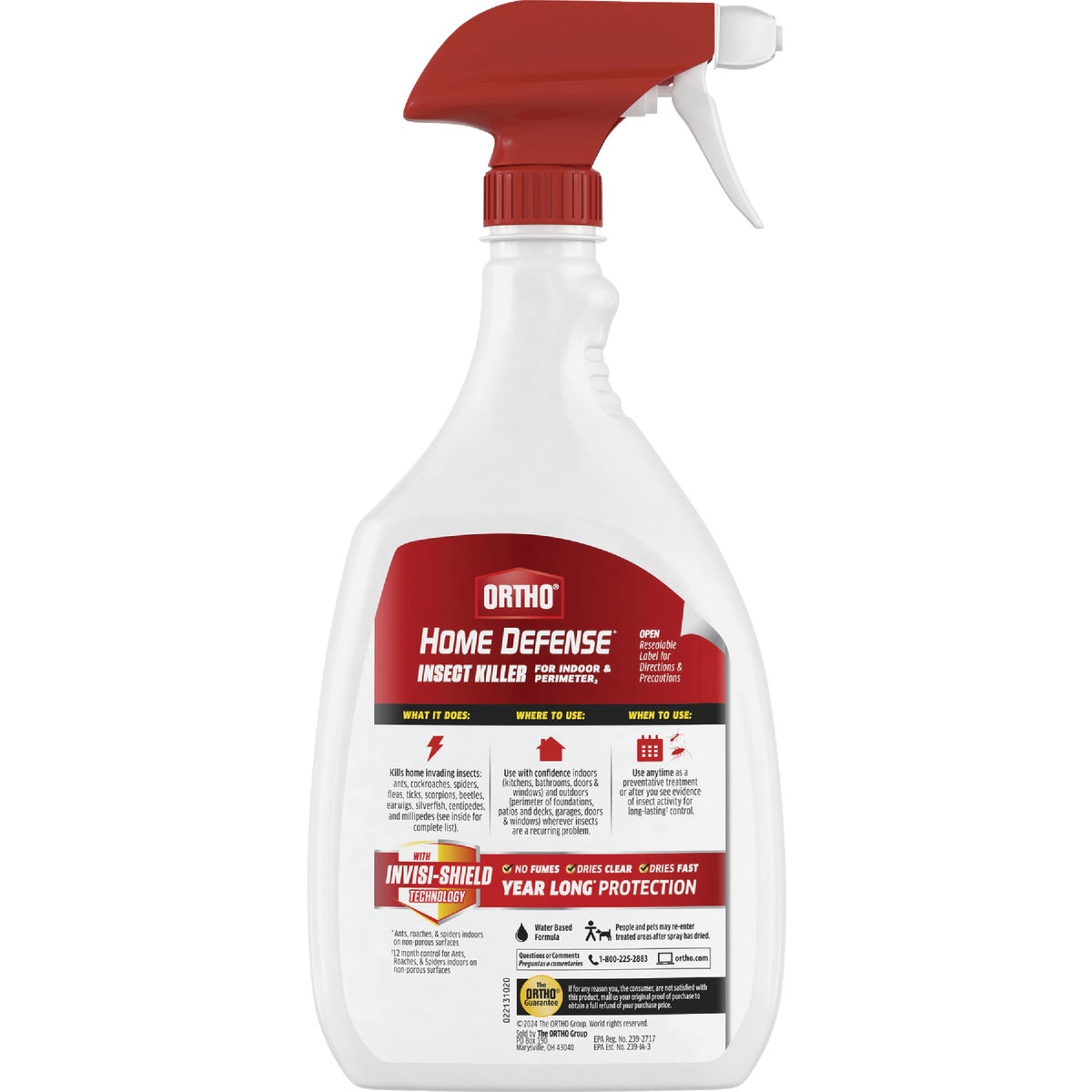Ortho Home Defense 24 Oz. Trigger Spray Indoor & Perimeter Insect Killer Image 2