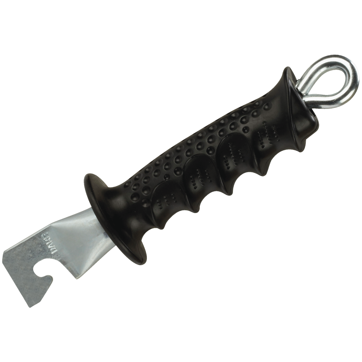 Dare Old Ironsides 4-1/2 In. Spring Black Rubber Electric Fence Gate Handle