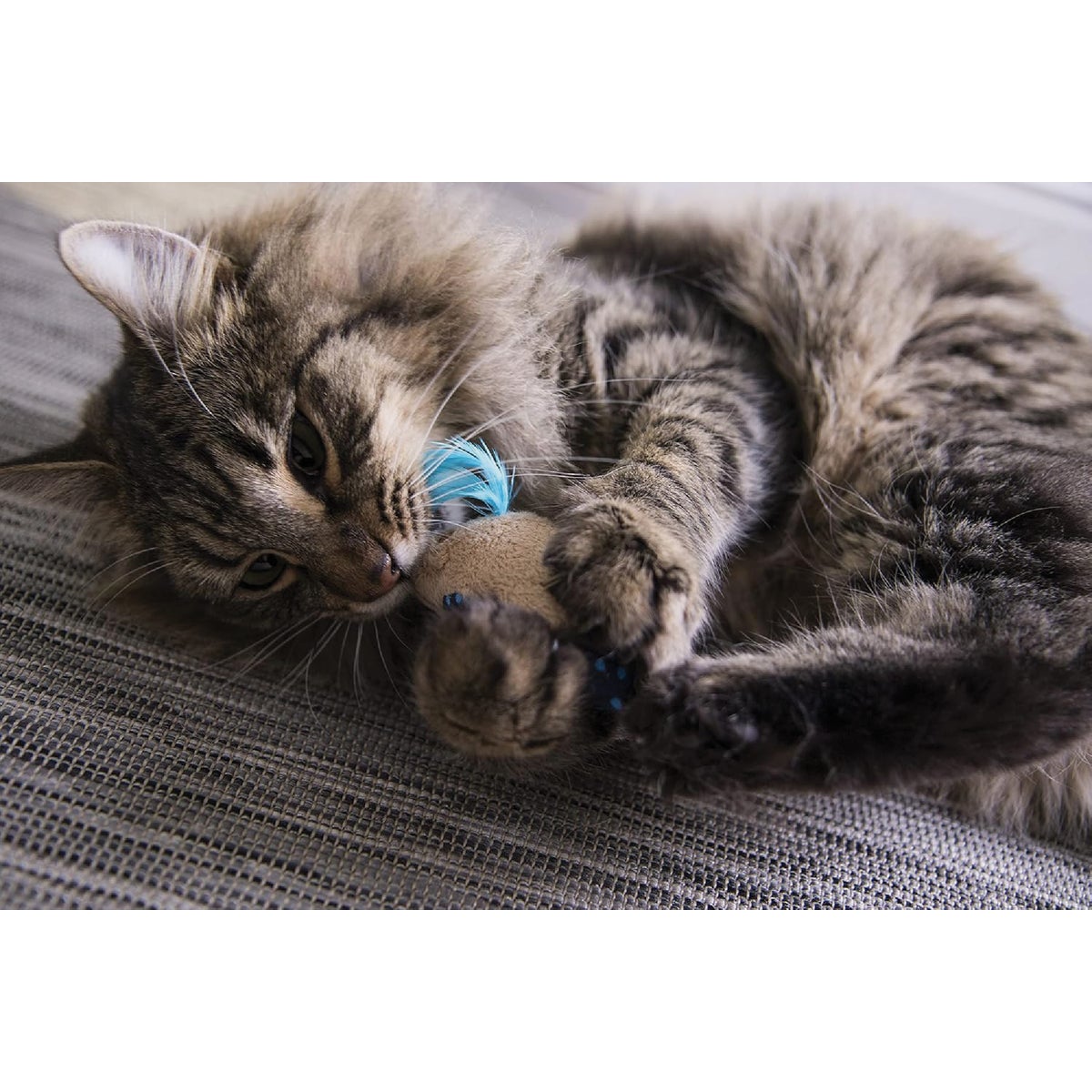 SmartyKat Mouse Mates Plush Catnip Cat Toy (2-Pack) Image 2