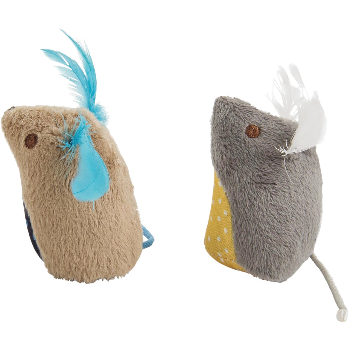 SmartyKat Mouse Mates Plush Catnip Cat Toy (2-Pack) Image 3