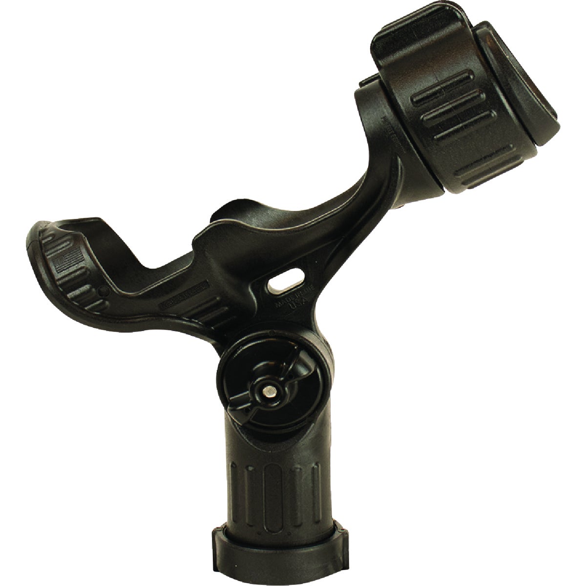 YakAttack Omega Rod Holder with Track Mounted LockNLoad Mounting System