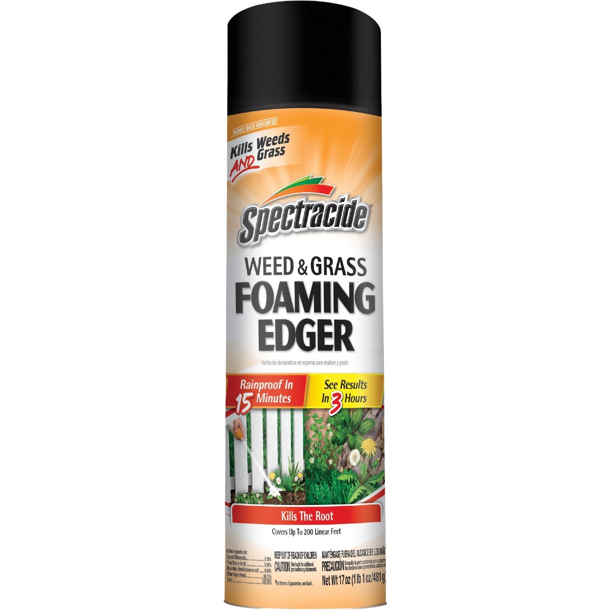 Spectracide 17 Oz. Ready To Use Aerosol Weed & Grass Foaming Edger Image 1