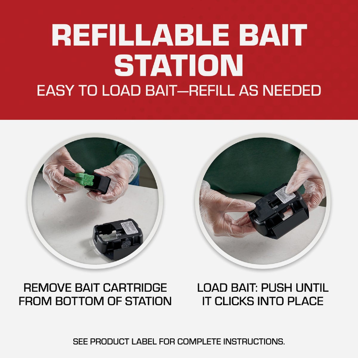 TOMCAT Refillable Bait Station Mouse Killer (16-Refill) Image 5