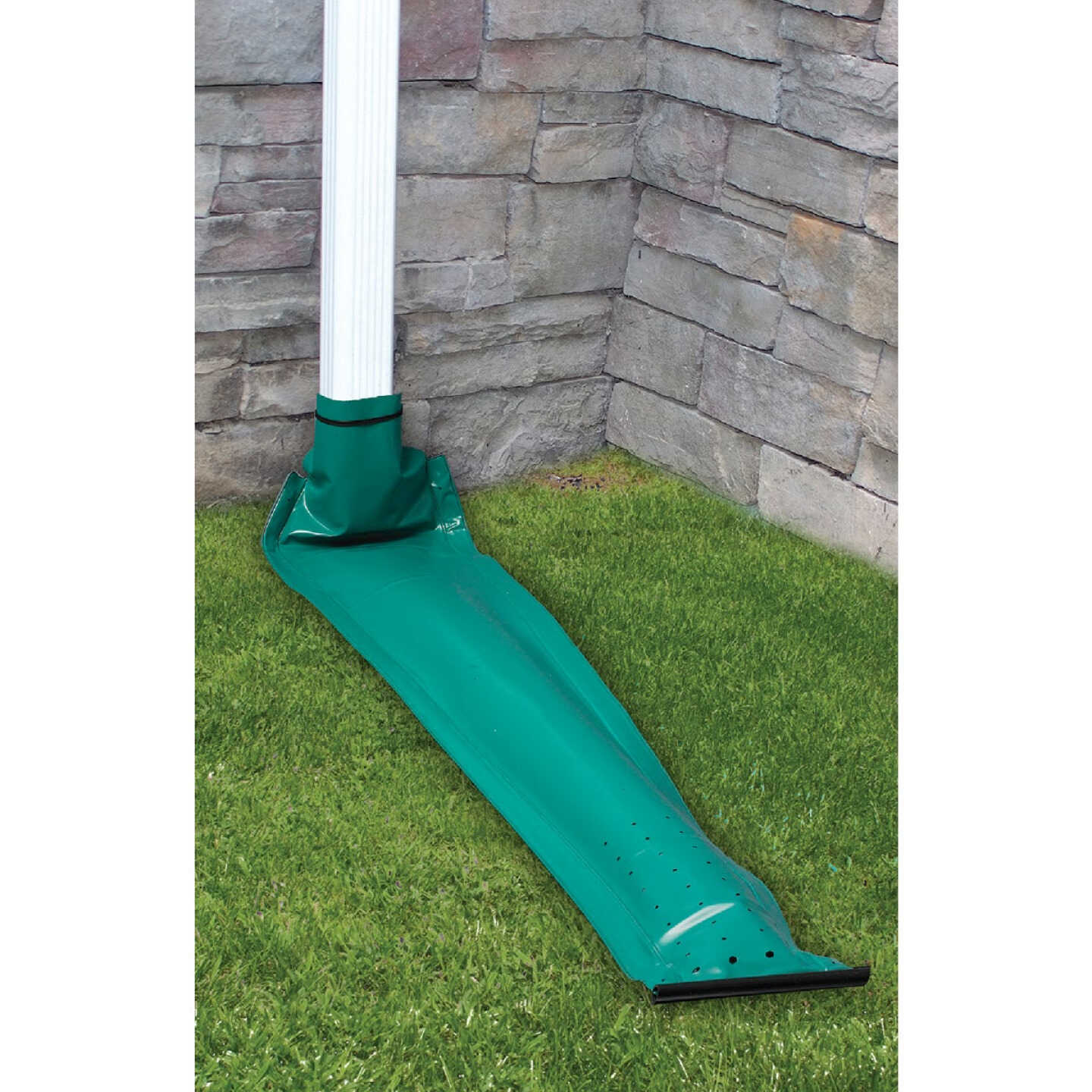 Frost King Automatic 46 In. Green Downspout Extender Image 1