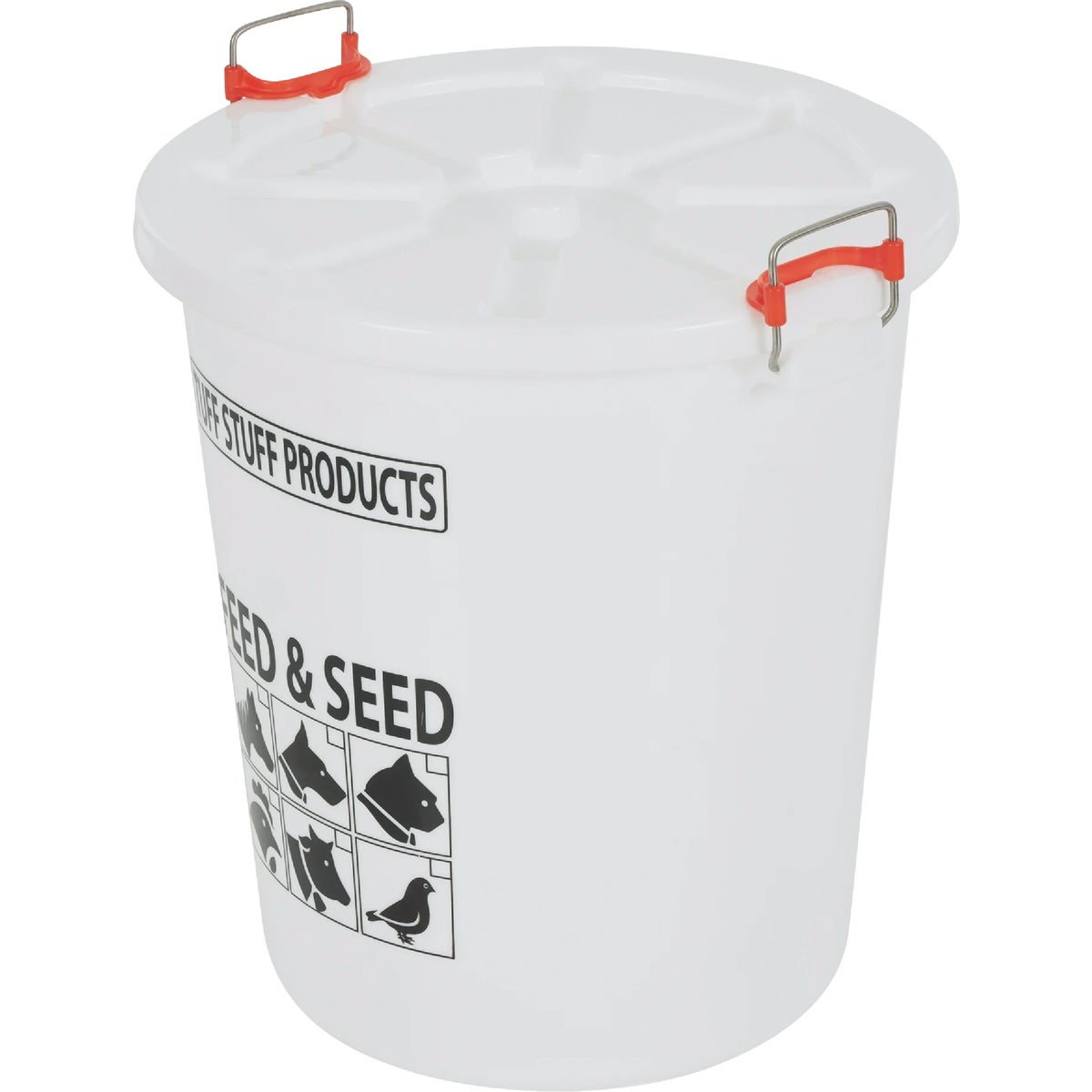 Tuff Stuff 17 Gal./80 Lb. Feed & Seed Storage Tub with Lid Image 4