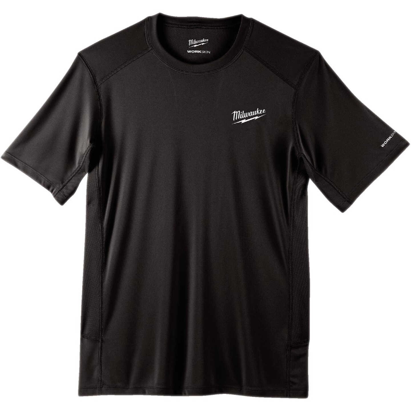 Milwaukee WorkSkin Men's 2XL Black Short Sleeve Lightweight Performance Shirt Image 7