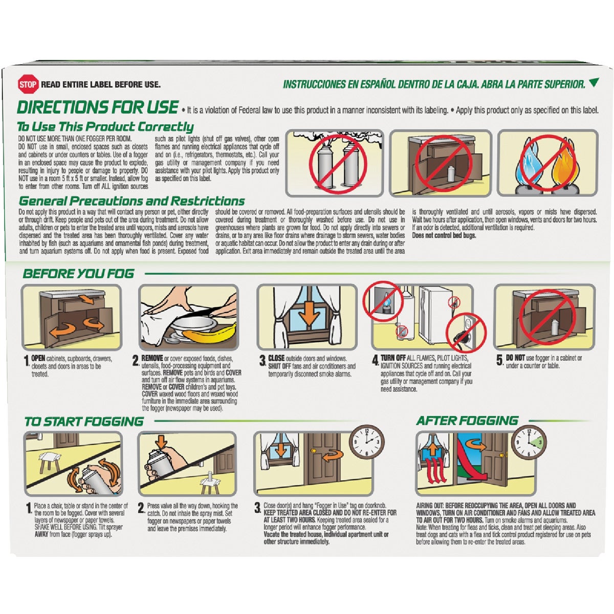 Hot Shot 2 Oz. Indoor Insect Fogger with Odor Neutralizer (3-Pack) Image 2