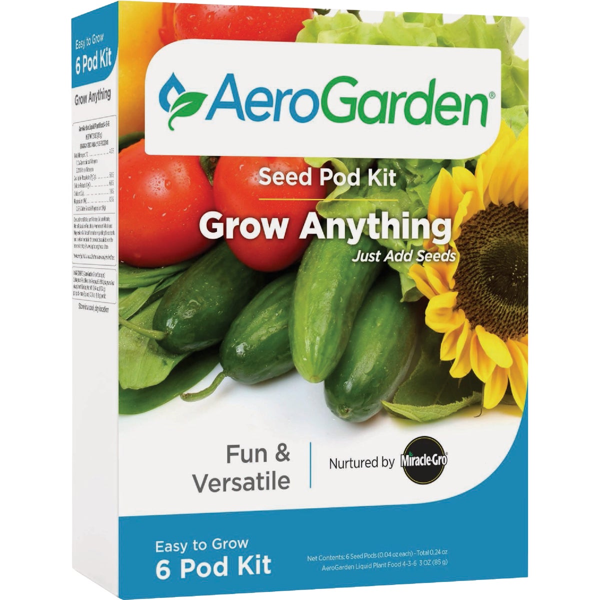 AeroGarden Grow Anything 6-Seed Pod Kit