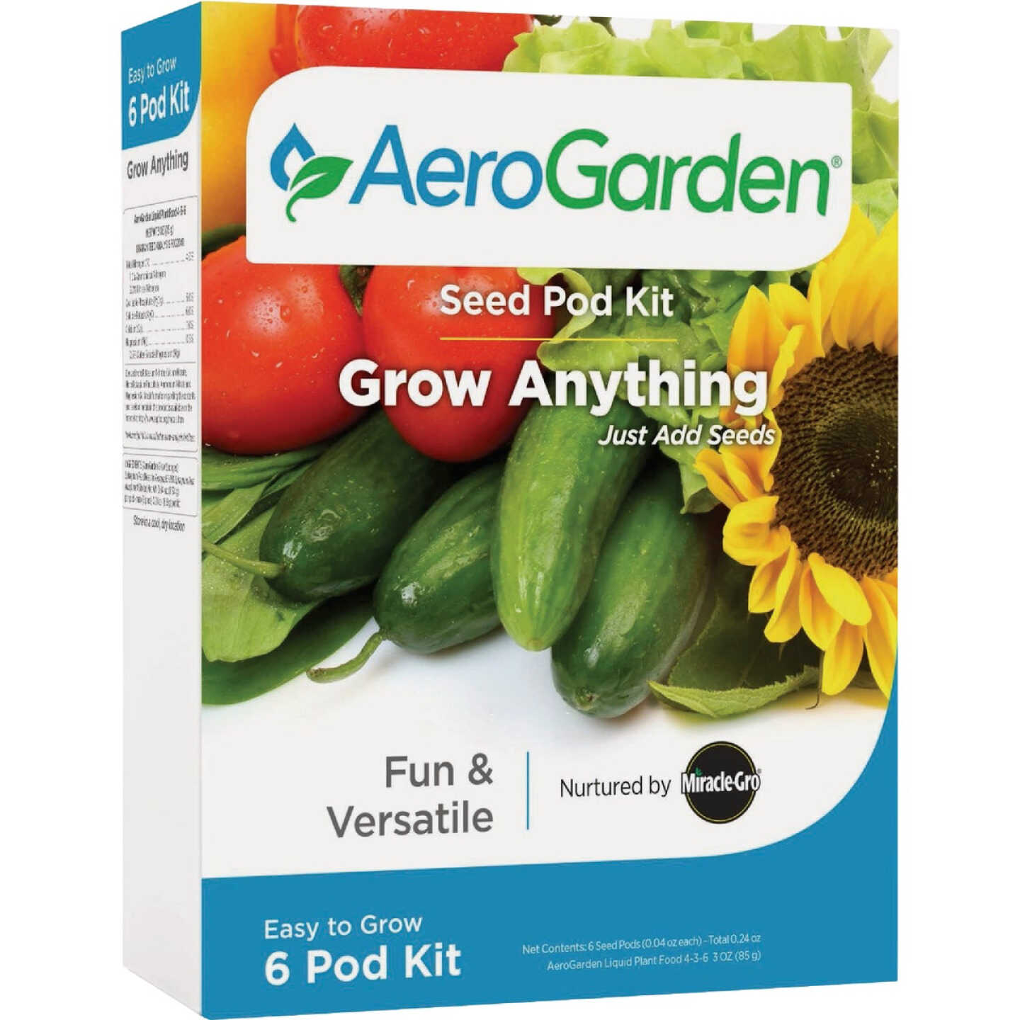 AeroGarden Grow Anything 6-Seed Pod Kit Image 1