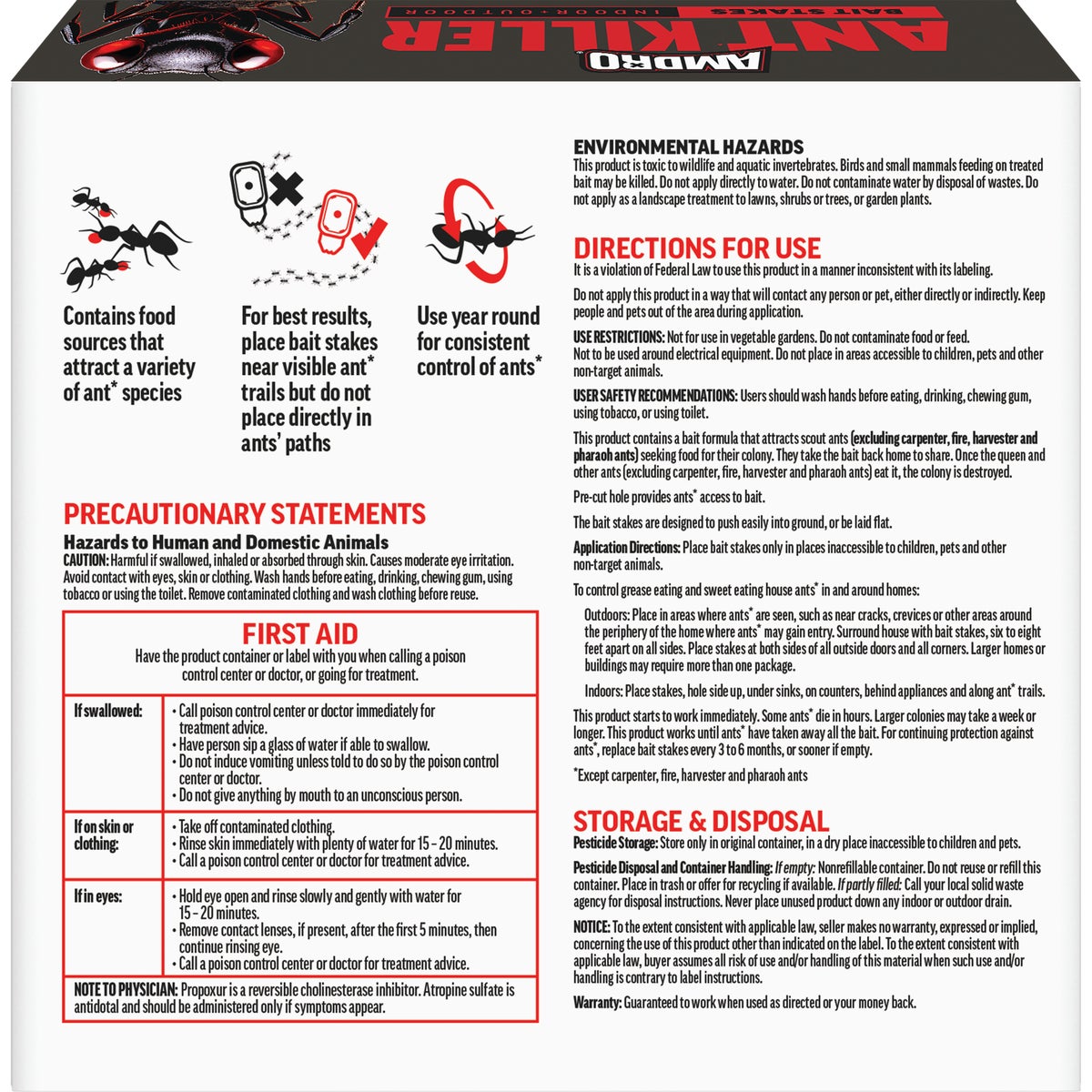 Amdro 1.28 Oz. Solid Ant Bait Stake (8-Pack) Image 7