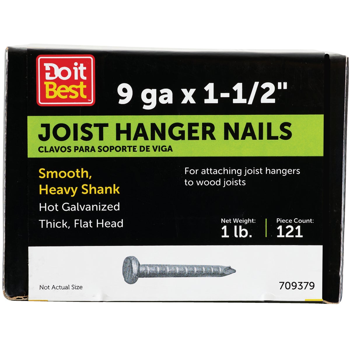 Do it 1-1/2 In. 9 ga Hot Galvanized Joist Nails (120 Ct., 1 lb)