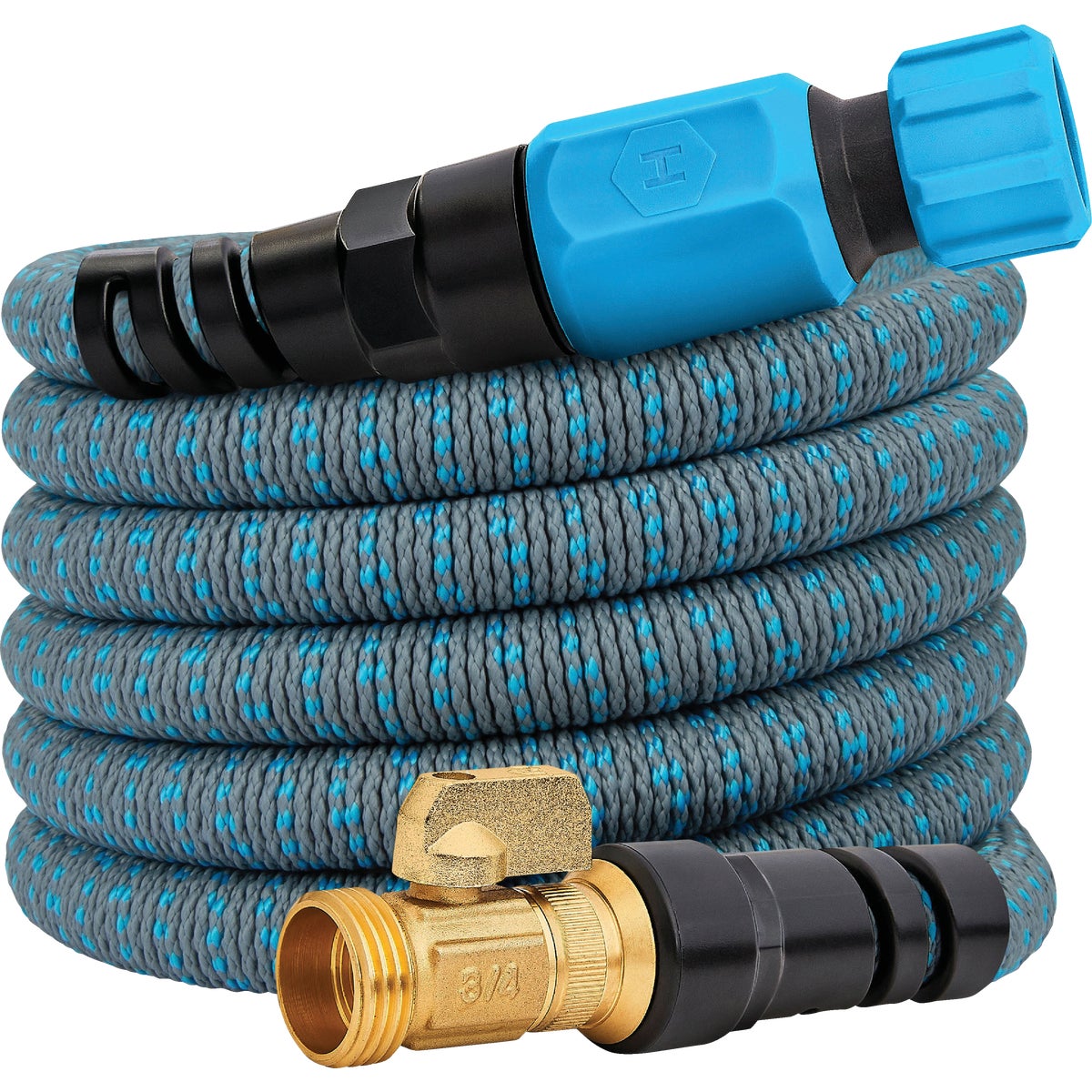 Hydrotech 5/8 In. x 25 Ft. Expandable Burst Proof Hose - Blue Image 9