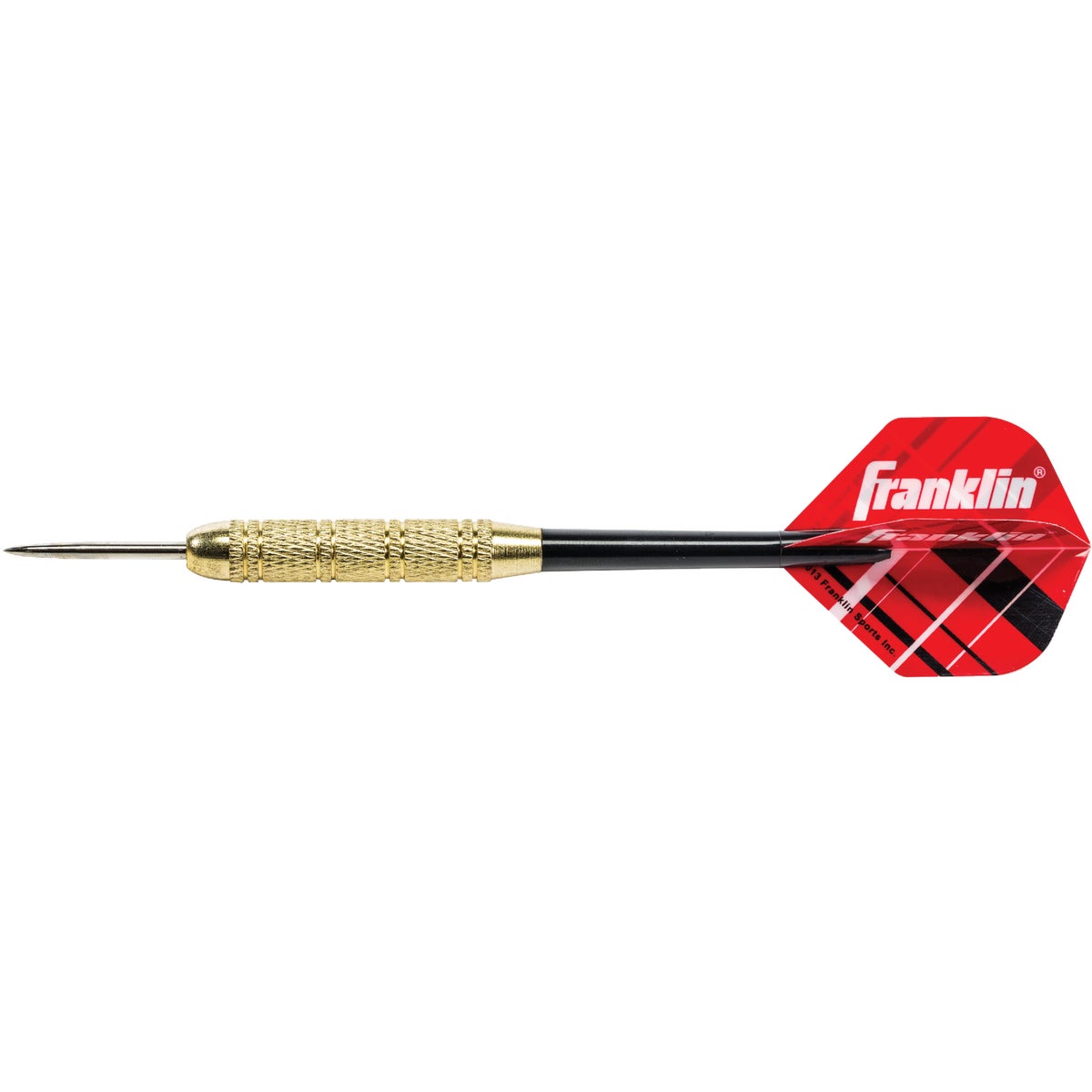 Franklin Brass-Coated Steel 18 Gm. Steel Tip Dart Set (6-Pack) Image 6