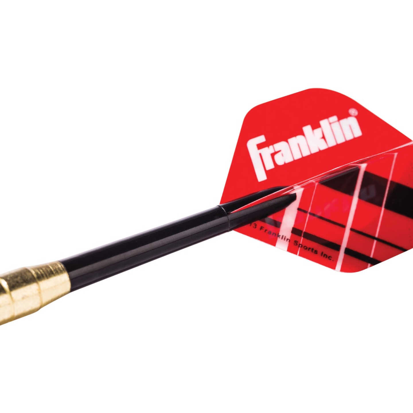 Franklin Brass-Coated Steel 18 Gm. Steel Tip Dart Set (6-Pack) Image 5