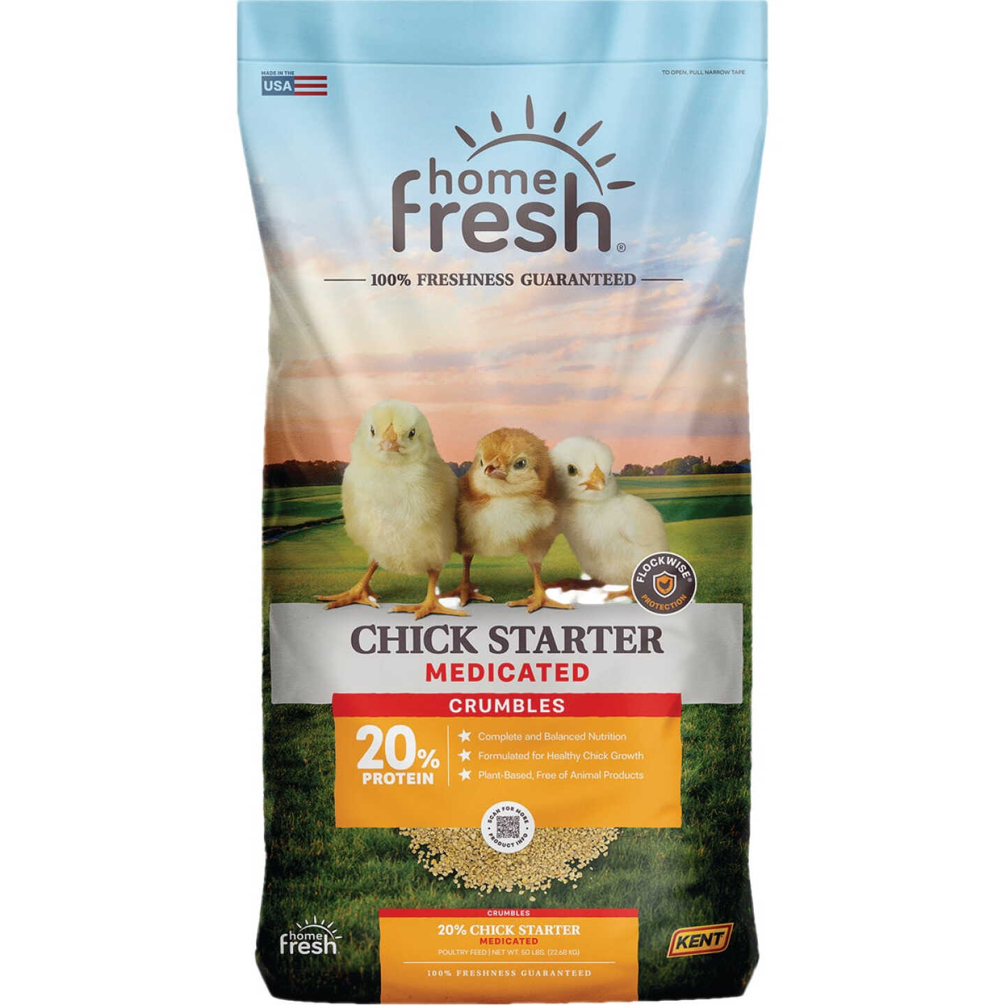 Kent Home Fresh 50 Lb. Poultry Starter Crumble Image 1