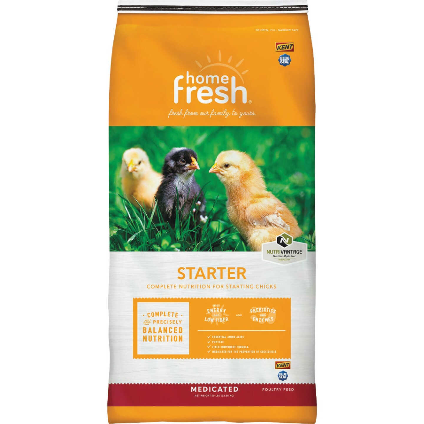 Kent Home Fresh 50 Lb. Poultry Starter Crumble Image 1