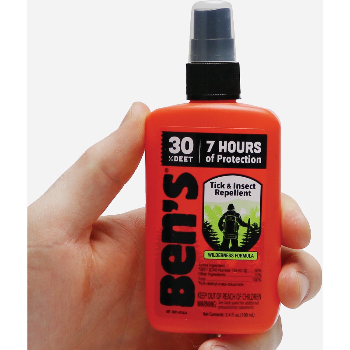 Ben's 30% Deet 3.4 Oz. Insect Repellent Pump Spray Image 2