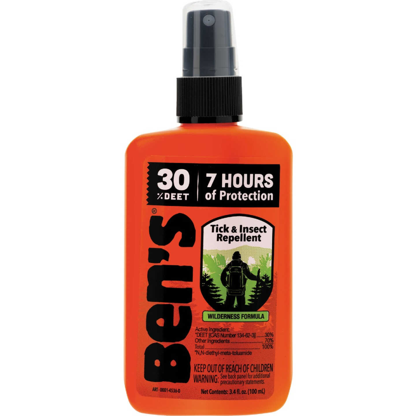 Ben's 30% Deet 3.4 Oz. Insect Repellent Pump Spray Image 1