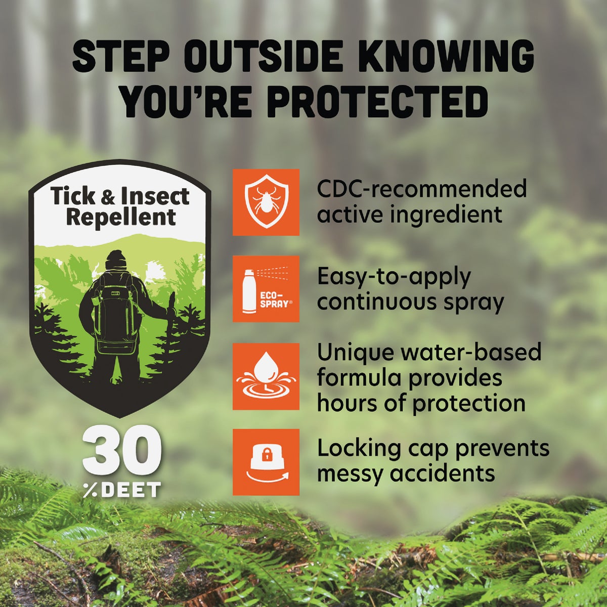 Ben's 30% Deet 6 Oz. Insect Repellent Aerosol Spray Image 5