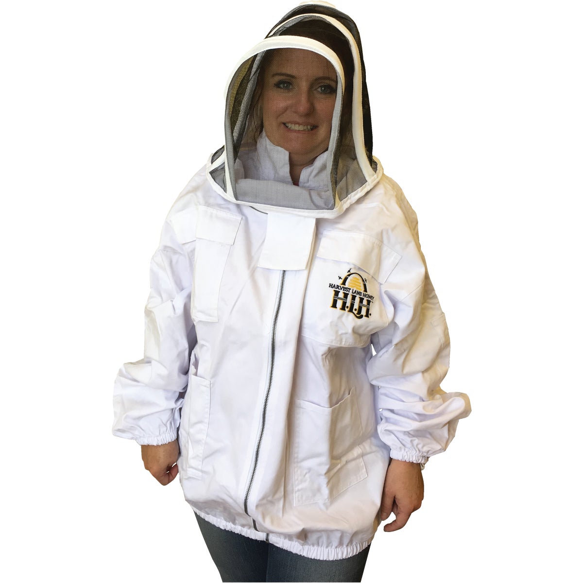 Harvest Lane Honey Large Polyester & Cotton Blend Beekeeping Jacket Image 2