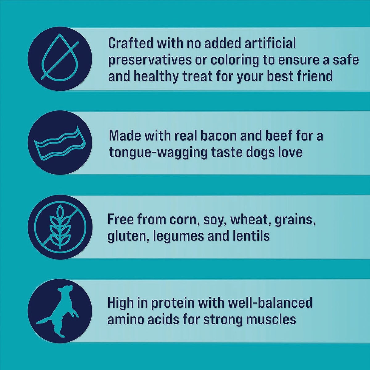 Stewart PuffPops 5.8 Oz. Bacon Cheeseburger Freeze-Dried Dog Treats Image 5